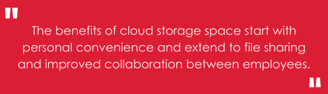 quote about cloud storage