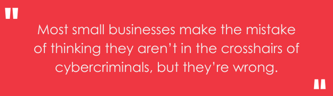 quote about small businesses and cyber criminals