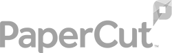 PaperCut-Logotype - grayscale