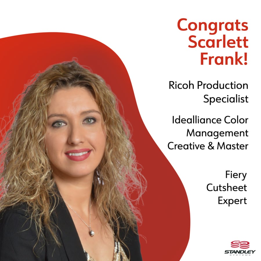 Scarlett Frank Production & Creative Certifications