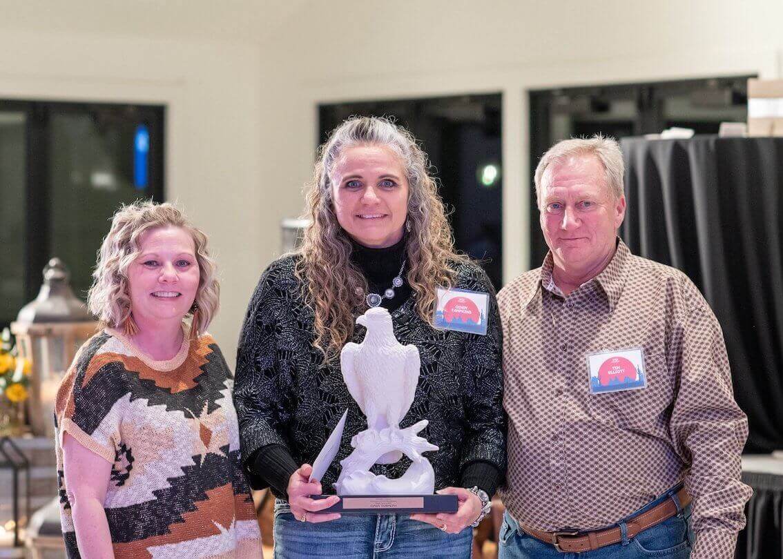 Team Standley celebrates 2022 at aspen ranch